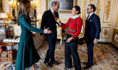 ¡Cumbre de herederos! Los príncipes de Gales reciben a Victoria y Daniel de Suecia en el Castillo de Windsor