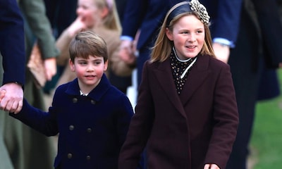 El príncipe Louis y su prima Mia Tindall, los simpáticos protagonistas del gran acto navideño de la Familia Real británica