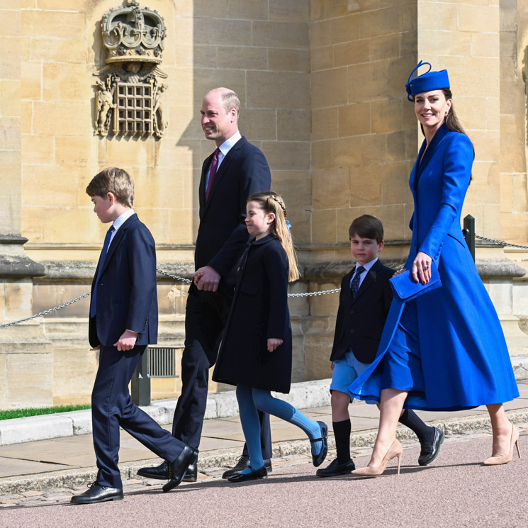 George, Charlotte y Louis no acudirán a la Misa de Pascua de la que fueron protagonistas los últimos años