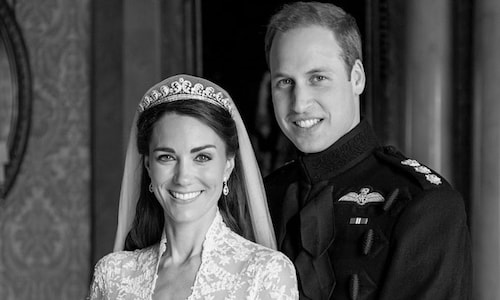Los príncipes de Gales comparten una foto inédita por su  aniversario de boda