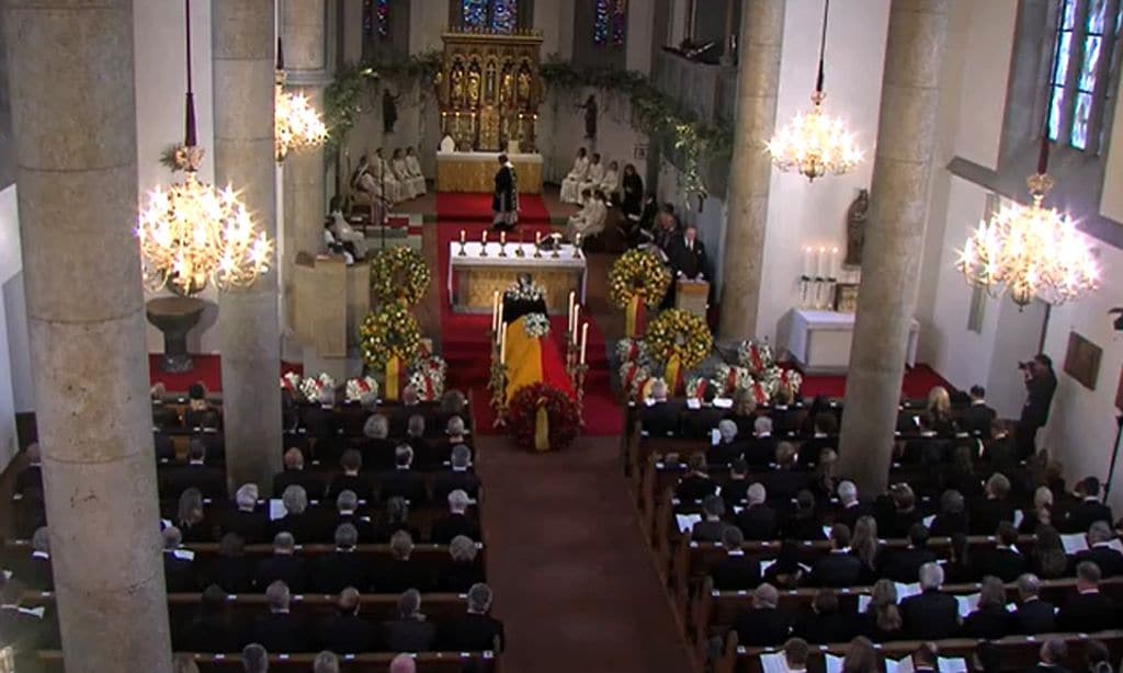 Funeral de Marie de Liechtenstein
