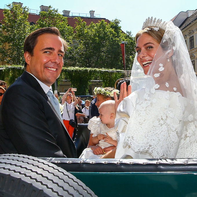 La espectacular boda en Viena de María Anunciata de Liechtenstein