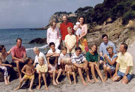 La Familia Ducal de Luxemburgo, de vacaciones en la Costa Azul