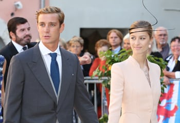 Pierre Casiraghi y Beatrice Borromeo llevan el 'glamour' de Mónaco a la boda real de Luxemburgo