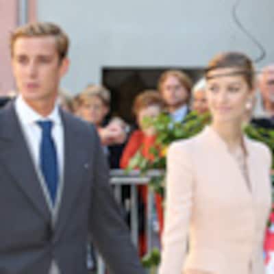 Pierre Casiraghi y Beatrice Borromeo llevan el 'glamour' de Mónaco a la boda real de Luxemburgo