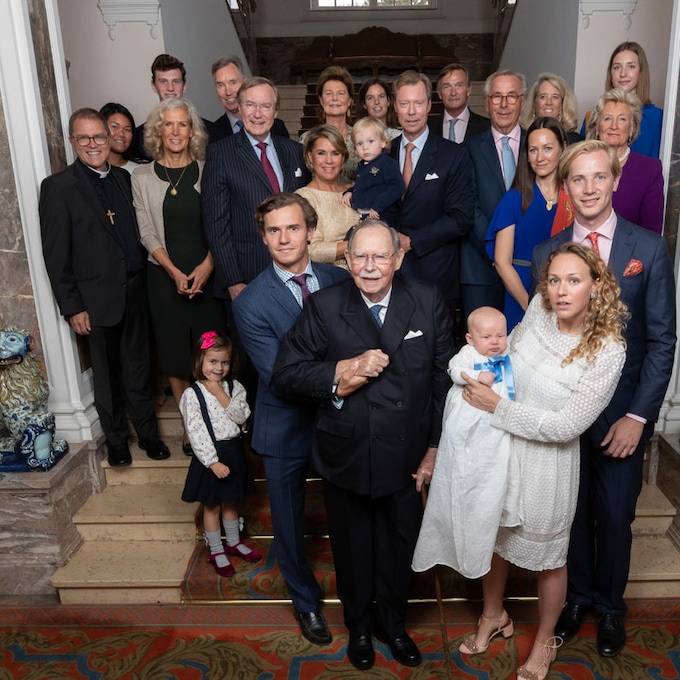 La Familia Gran Ducal celebra el bautizo del pequeño Zeno, el nuevo ‘príncipe’ de Luxemburgo