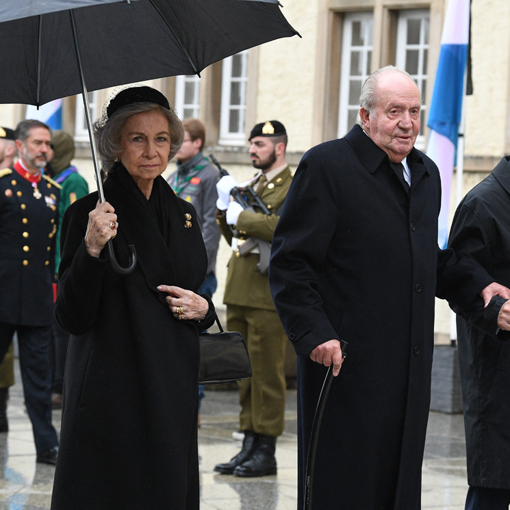 Los reyes Juan Carlos y Sofía asisten al funeral del Gran Duque Juan de Luxemburgo