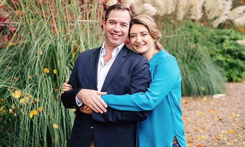 Guillermo y Stéphanie de Luxemburgo