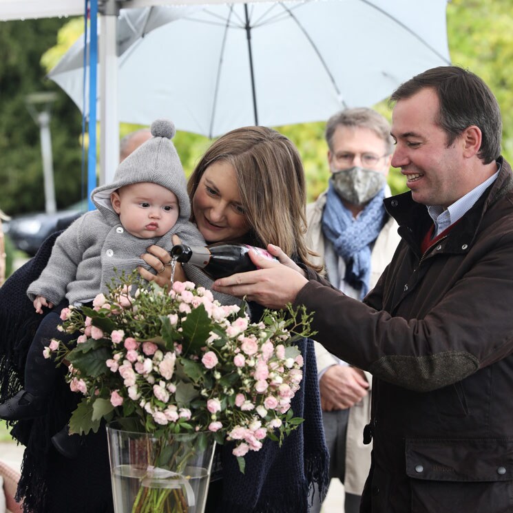 ¡Una rosa que lleva su nombre! La excursión (con homenaje incluido) de Charles de Luxemburgo