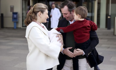 Guillermo y Stéphanie de Luxemburgo ya están en casa con su recién nacido