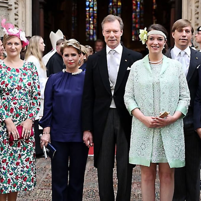Quién es quién en la familia gran ducal que se reúne este sábado en la boda de Alejandra de Luxemburgo