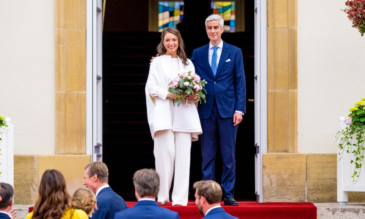 Luxemburgo se viste de gala para celebrar la boda civil de la princesa Alexandra