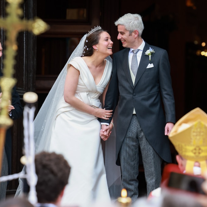 La emotiva boda religiosa de Alexandra de Luxemburgo y Nicolas Bagory en la Provenza francesa