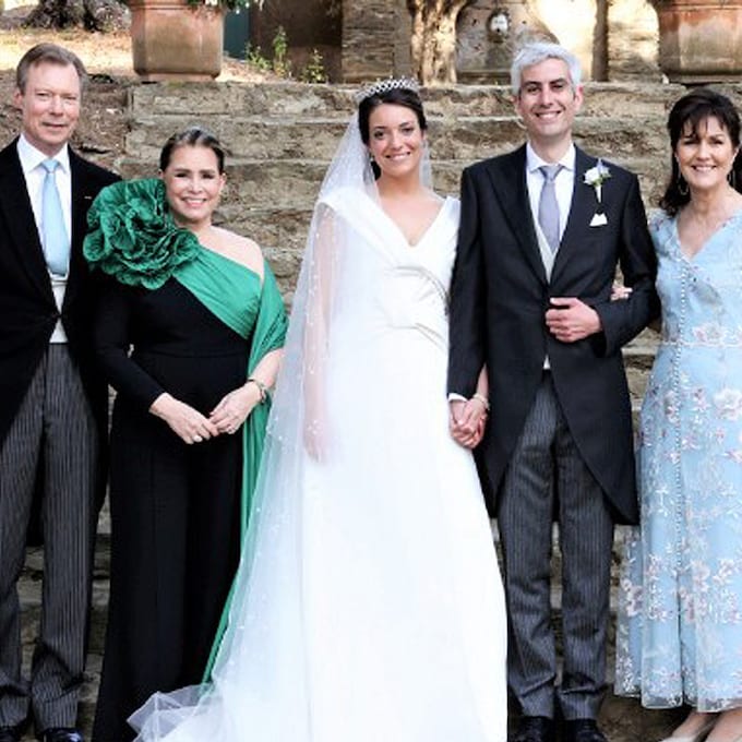 Las fotografías oficiales de la romántica boda religiosa de Alexandra de Luxemburgo