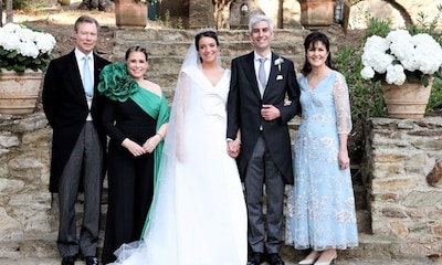 Las fotografías oficiales de la romántica boda religiosa de Alexandra de Luxemburgo