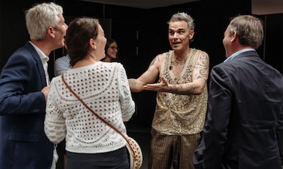 El momento fan de la Familia Gran Ducal con Robbie Williams en su concierto de Luxemburgo