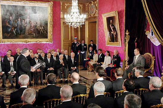 La ceremonia con la que Alberto II se convirtió definitivamente en Soberano del Reino