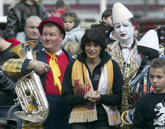 La princesa Estefanía, ovacionada en el Festival de Circo de Montecarlo