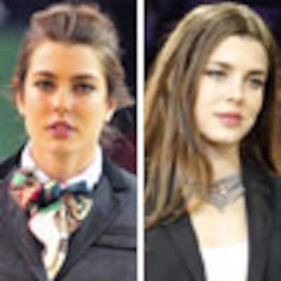 Los dos estilos de Carlota Casiraghi en el torneo hípico Master Gucci de París