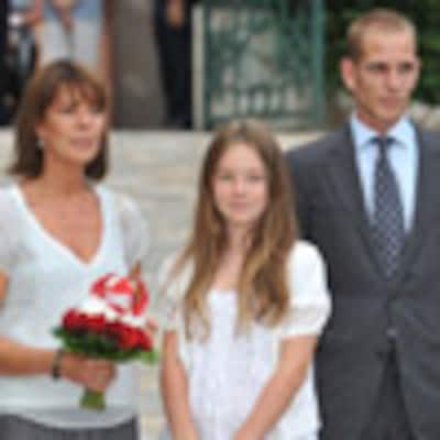 Carolina de Mónaco y sus hijos, Andrea y Alejandra, se van de 'picnic' en Mónaco
