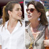 Carlota Casiraghi, acompañada por la princesa Carolina, participa en el Concurso de Saltos de Montecarlo