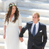 Fotografía oficial de la boda civil de Andrea Casiraghi y Tatiana Santo Domingo