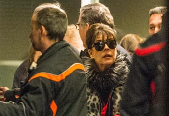 Andrea Casiraghi y Tatiana Santo Domingo y sus invitados visten con sus mejores pieles las nevadas montañas de Gstaad