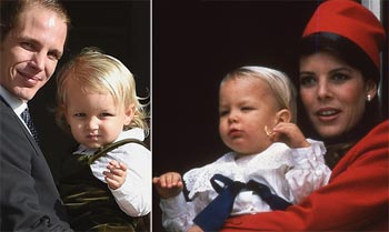 El pequeño Sasha, último eslabón del asombroso parecido de los Casiraghi