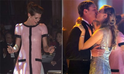 El beso de Pierre y Beatrice y la ausencia de la princesa Charlene en el Baile de la Rosa