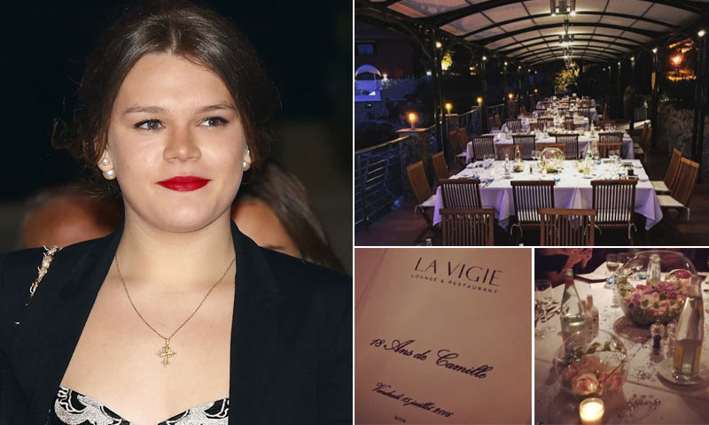 Una gran fiesta al estilo Grimaldi: así celebró Camille Gottlieb su 18 cumpleaños