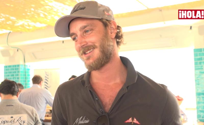 La entrevista más 'real' de Pierre Casiraghi en Mallorca