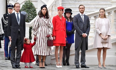 La familia Grimaldi al completo celebra el Día Nacional de Mónaco