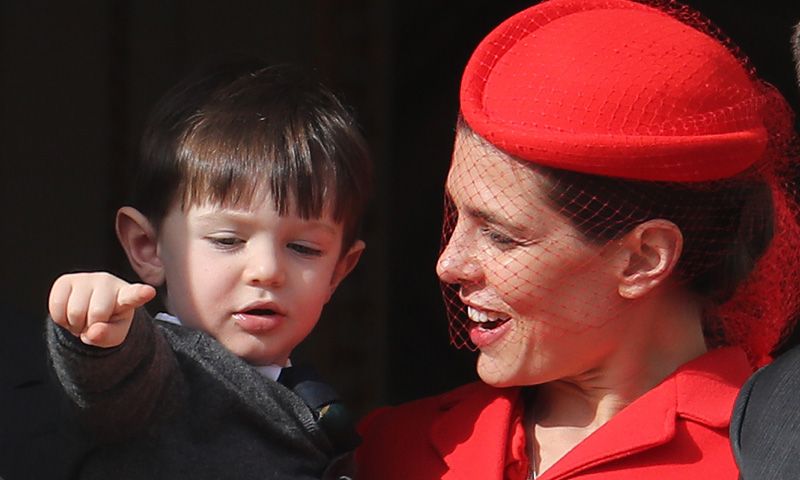 El día que Carlota Casiraghi posó con su hijo Raphäel
