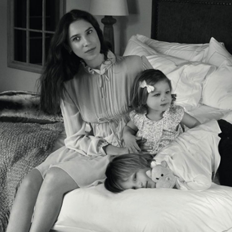 Primer posado de Tatiana Santo Domingo con sus hijos