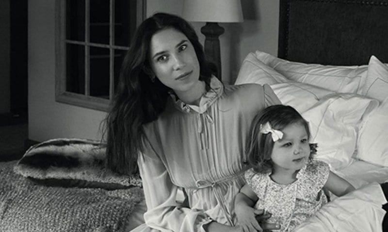 Primer posado de Tatiana Santo Domingo con sus hijos