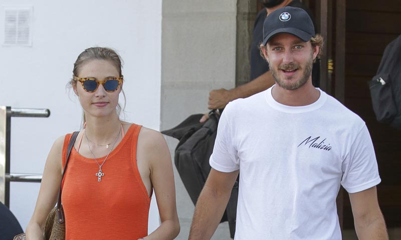 Pierre Casiraghi y Beatrice Borromeo, una pareja enamorada por Mallorca