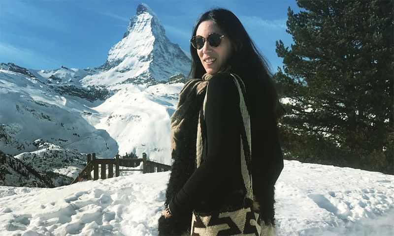 El refugio de Tatiana Santo Domingo en la recta final de su embarazo