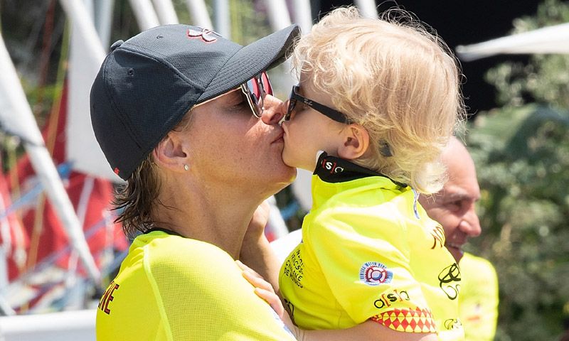 Charlene de Mónaco, todo amor con su hijo tras una competición de lo más original