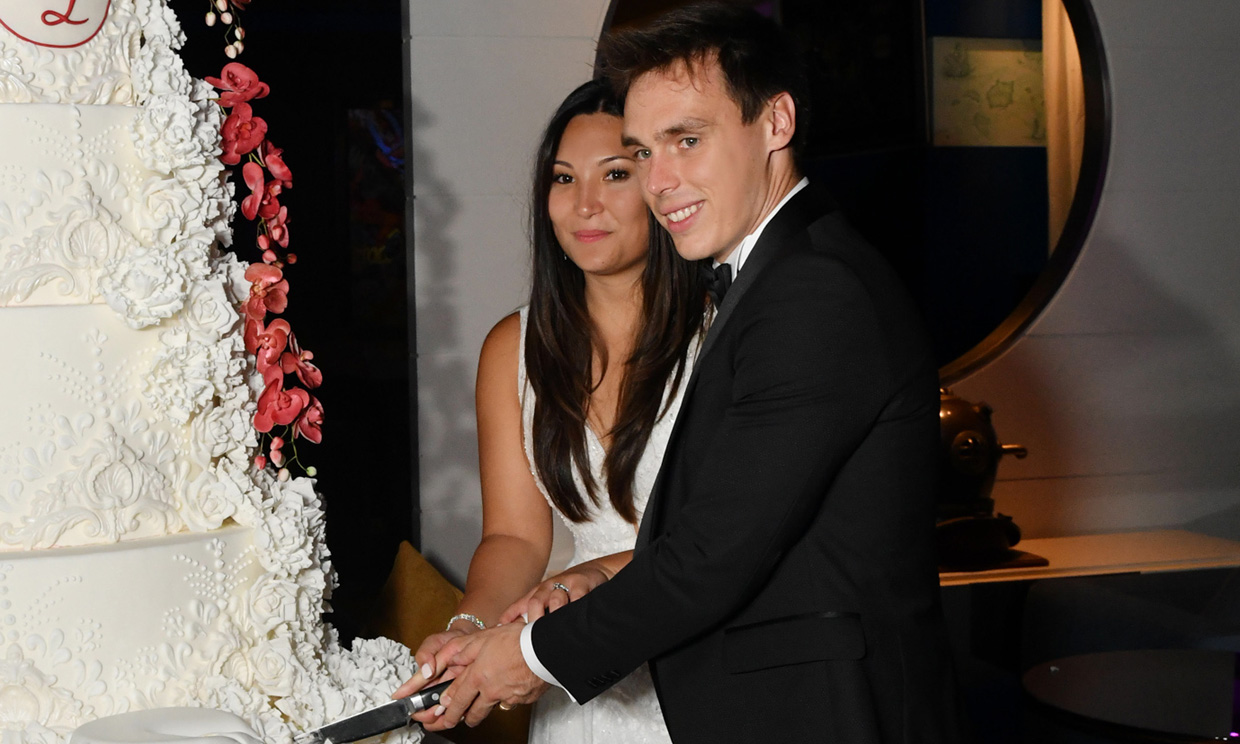 La gigantesca tarta de bodas con la que Louis y Marie dejaron boquiabiertos a sus invitados