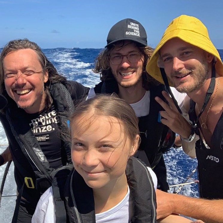 Pierre Casiraghi, el 'capitán pescanova' más sexy en su travesía junto a la activista Greta Thunberg