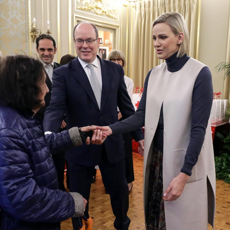 Alberto y Charlene de Mónaco, juntos de nuevo en su faceta más solidaria