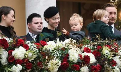 La familia Grimaldi, sin Carlota Casiraghi, se reúne en el Día Nacional de Mónaco