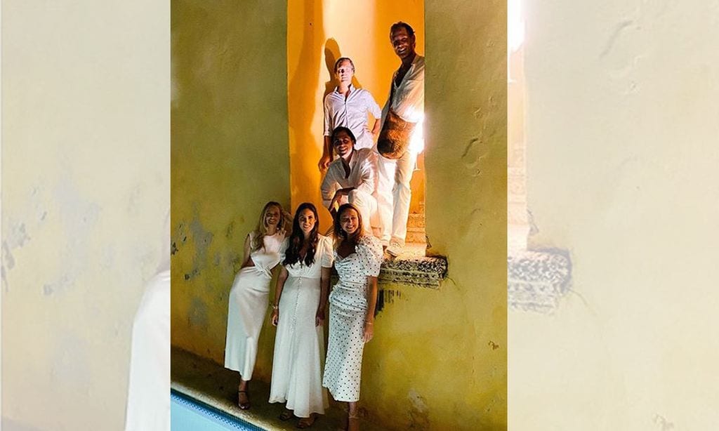 Tatiana Santo Domingo y Andrea Casiraghi empiezan 2020 en la tierra de ella