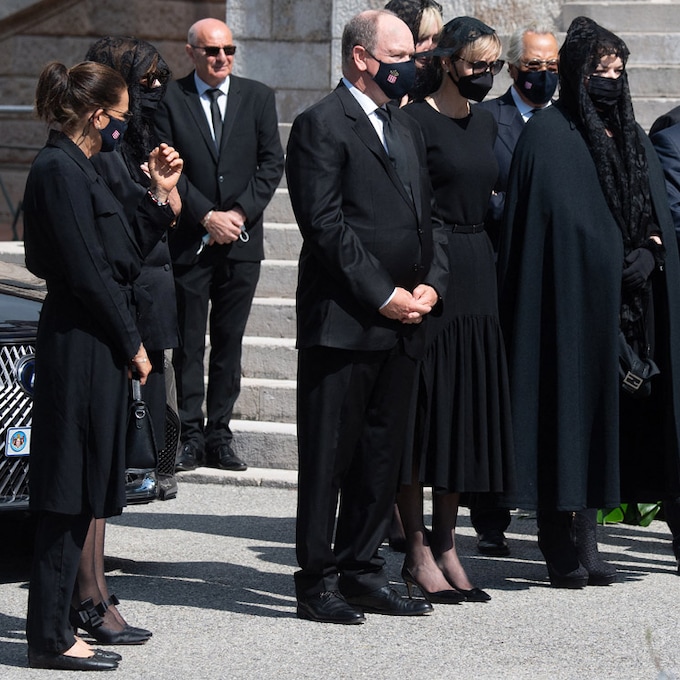 Funeral en Mónaco: Los Grimaldi despiden a su querida prima Elizabeth-Ann de Massy