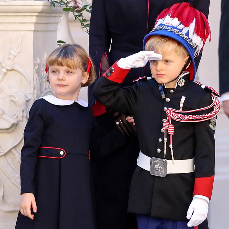 Stéfano y Francesco Casiraghi, los discretos protagonistas del Día Nacional Mónaco