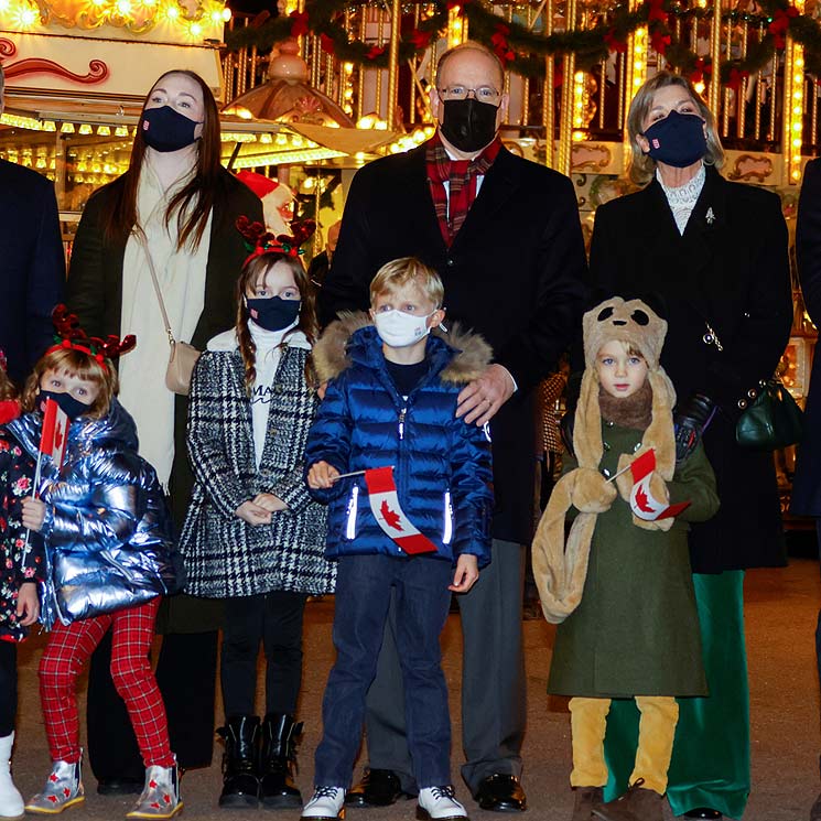 ¡Ya es Navidad en Mónaco! Los pequeños de Palacio, protagonistas de la inauguración de las fiestas