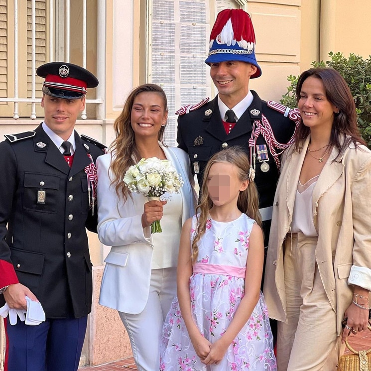 Los hijos de Estefanía de Mónaco, juntos en la boda de su hermano, el hijo mayor de Daniel Ducruet