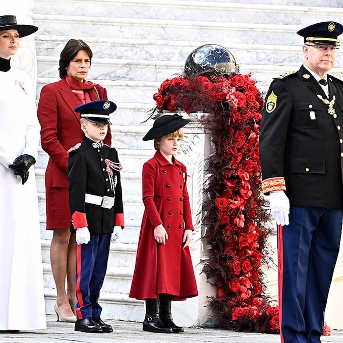 El regreso de Charlene, arropada por toda la familia monegasca, protagoniza el Día Nacional del Principado
