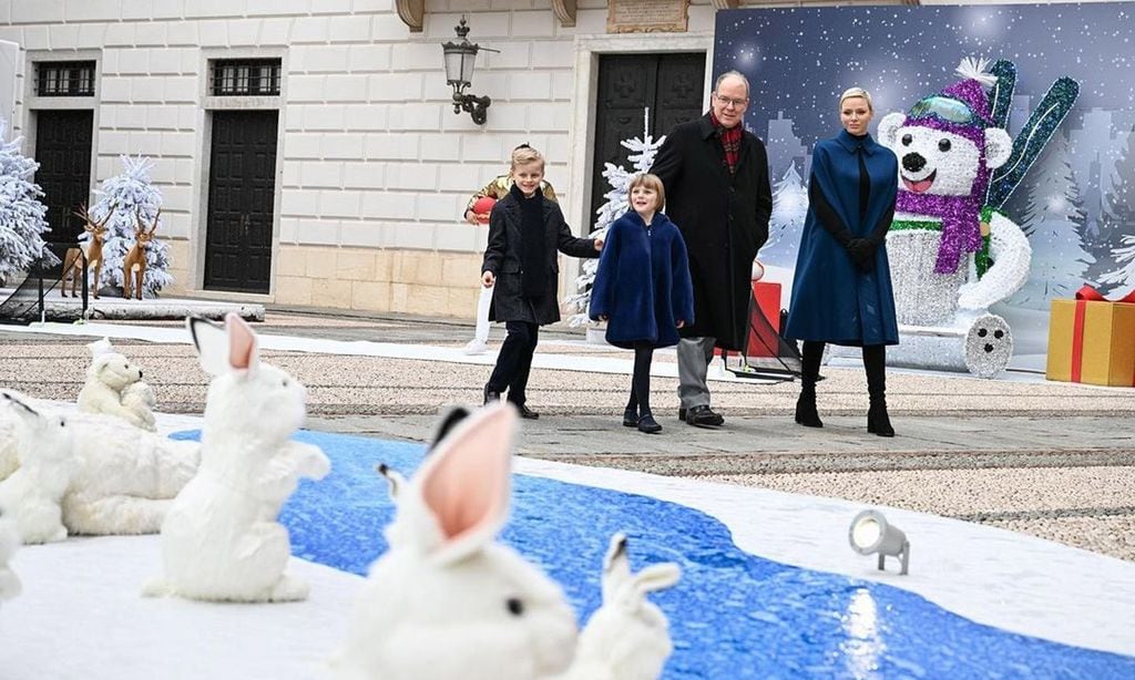 El Palacio de Mónaco en Navidad