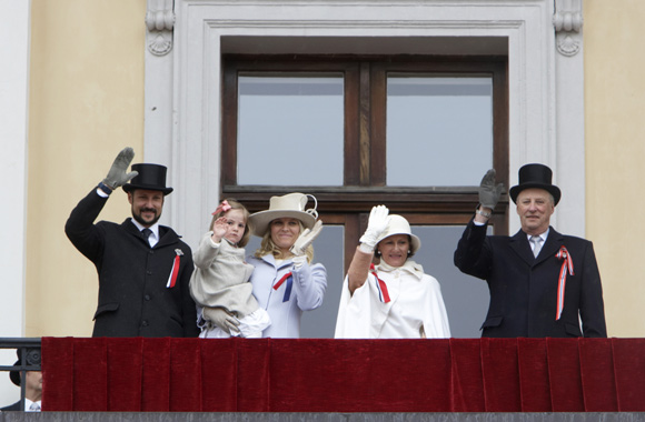 La Familia Real Noruega al completo celebra su Día Nacional en Oslo